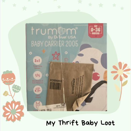 Preloved Trumom baby carrier